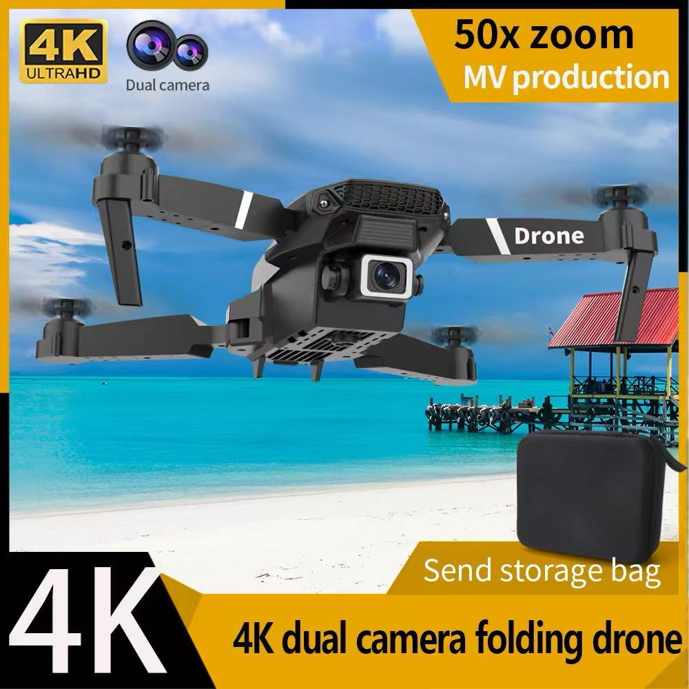 Drone professionnel E88 4k, ca - Drone Camera Wide Angle avis et prix