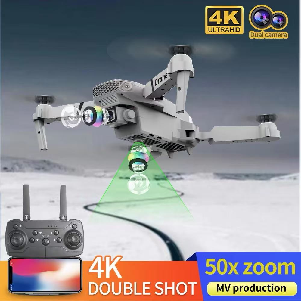 Drone professionnel E88 4k, ca - Drone Camera Wide Angle avis et prix