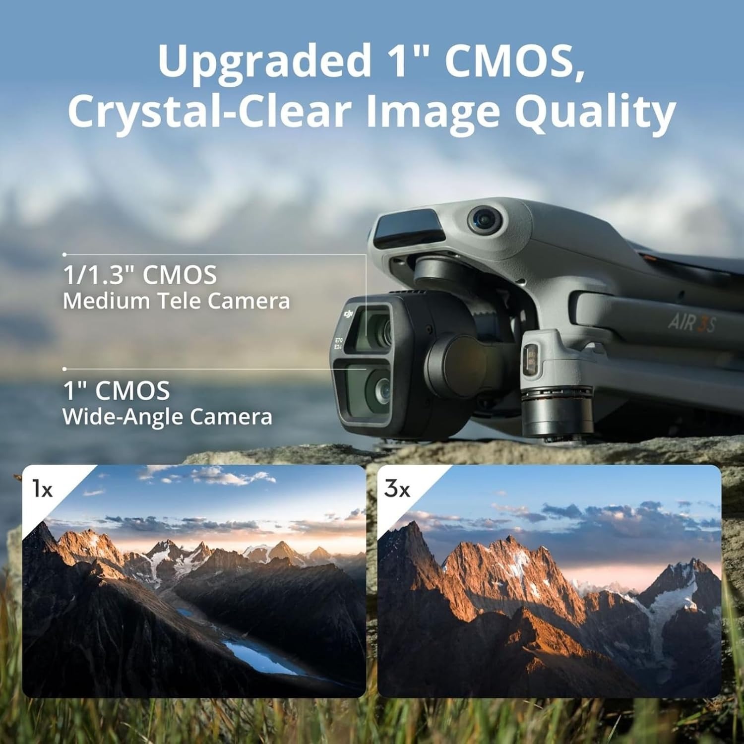 DJI Air 3S Fly More Combo (tél - Drone Camera Wide Angle avis et prix